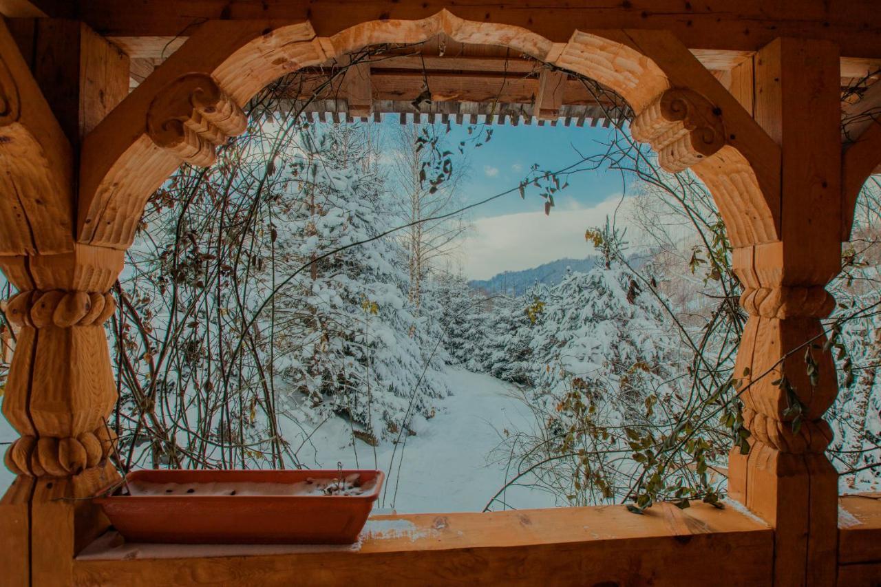 Conacul Drahneilor Hotel Ruscova ภายนอก รูปภาพ